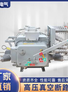 ZW20-12FG/630户外高压真空断路器10v带PT智能隔离铁壳柱上开关