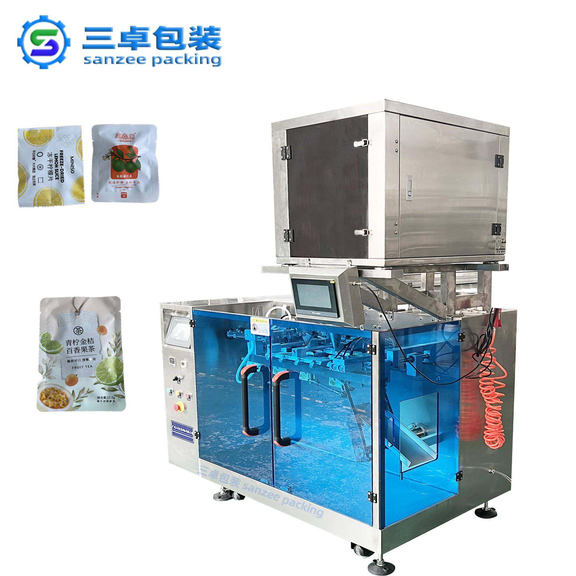 颗粒片状粉末包装机水平给袋包装机花茶异型袋包装机,五金/工具,其他机械五金,淘宝优惠券,粉丝福利购,淘宝优惠卷