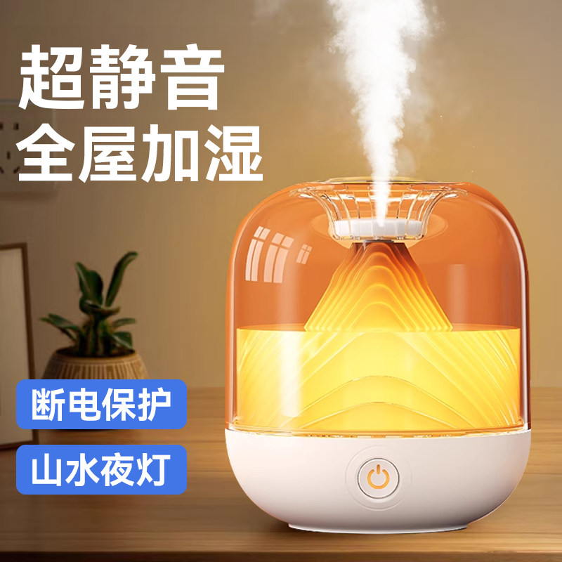 加湿器卧室孕妇婴儿家用静音客厅室内空调大喷雾小型迷你2025新款
