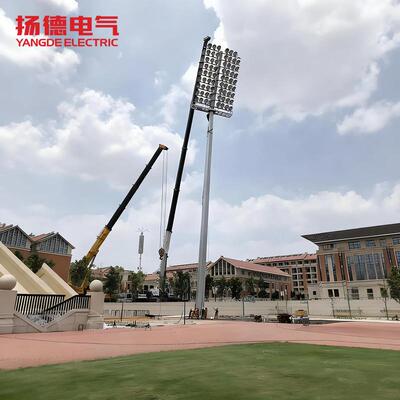 户外高杆灯足球场篮球场灯可升降广场服务区码头堆场中高杆灯