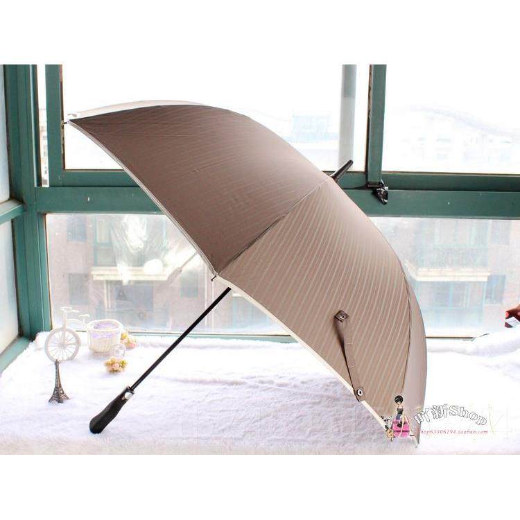 正品日本外贸复古风木不规则长柄伞晒UV商务风经柄典条纹抗晴雨防,居家日用,伞,淘宝优惠券,粉丝福利购,淘宝优惠卷