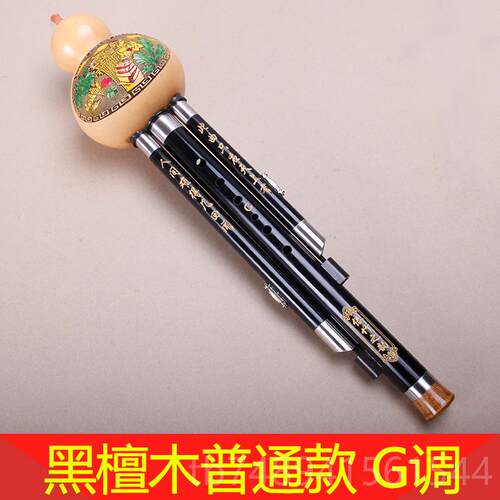 正品傣竹之成韵黑檀木红木葫芦丝C调降b调小d调fg调调童人初学儿