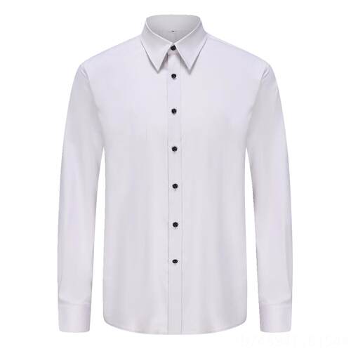 正品024招2行新款行服男衬衫 商灰白色务通弹力勤免烫免烫招行工