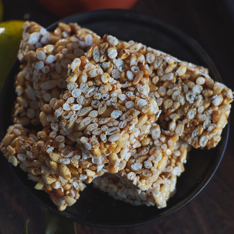 南通海安特产炒米花糕米花糖江苏特色糕点零食手工传统老式下午茶
