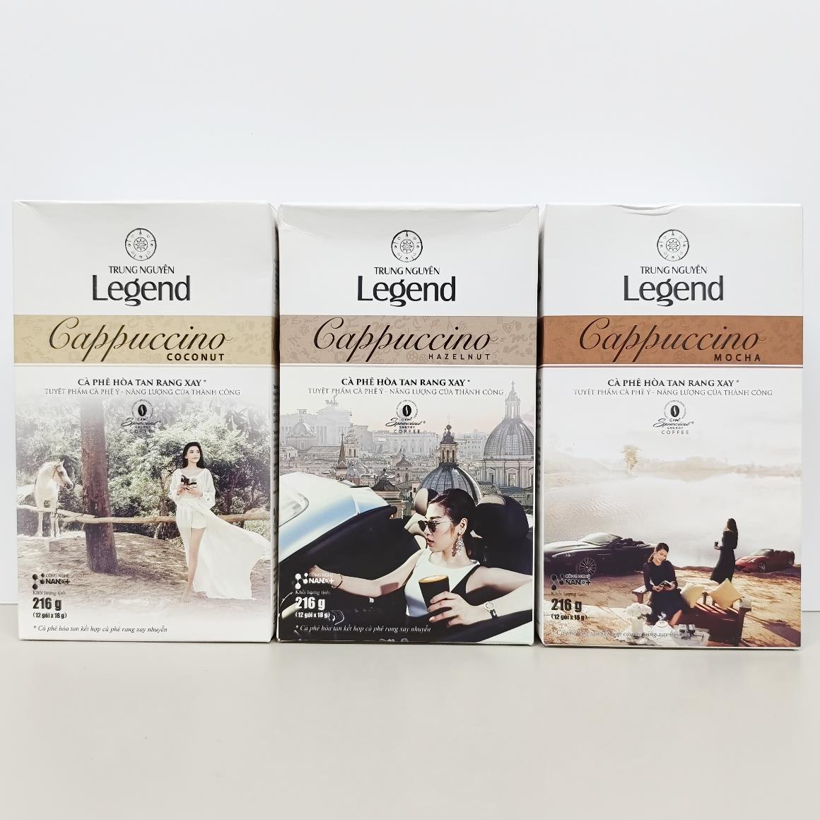 越南原装中原G7传奇Legend咖啡速溶三合一摩卡榛子椰子卡布味提神