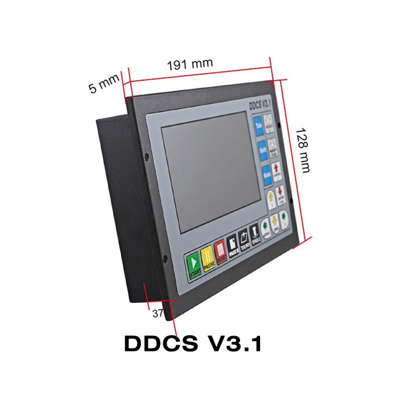3轴 4轴步进 伺服电机雕刻机运动控制器DDCSV3.1加工中心数控系统