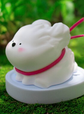 精选追风小狗可爱狗狗扩香石无火香薰石膏车载家居治愈办公桌生日