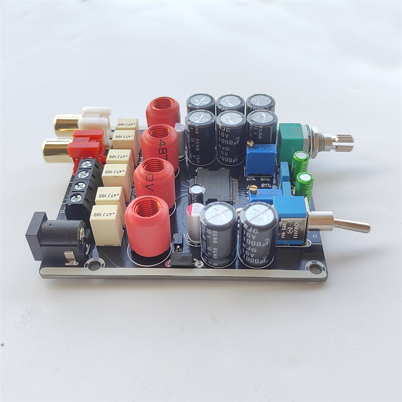 TA2024数字功放板双声道15W*2空心电感发烧级T类全频放大器DC12V