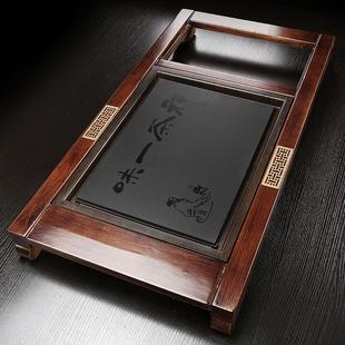 排水式 茶盘框架家用客厅办公一体不带电器中式 功夫盘托盘泡茶台