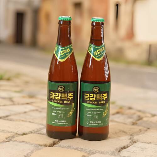 金刚啤酒朝鲜黄啤特产原装进口