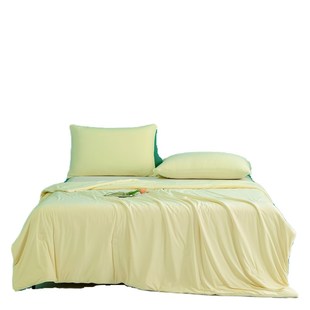 被子A类 冰美式 凉感丝夏被轻奢日式 风夏凉被可水洗空调被夏季 薄款