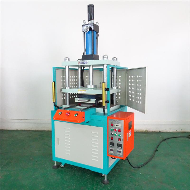 手动滑台四柱油压热压机135101520t吨保压恒温热压成型机床