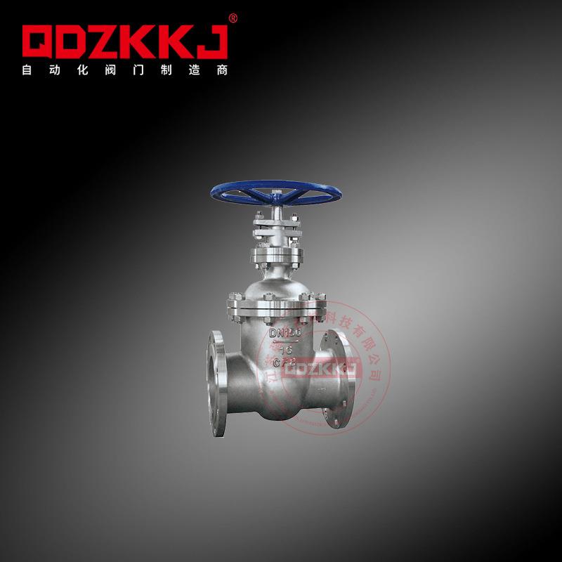 304不锈钢法兰闸阀41W-16P水泵房污水船用闸阀耐酸碱调节阀DN100