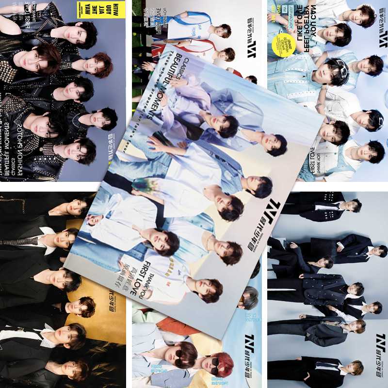 时代少年团海报墙纸 TNT周边全员照片写真大张高颜值贴画壁纸墙报