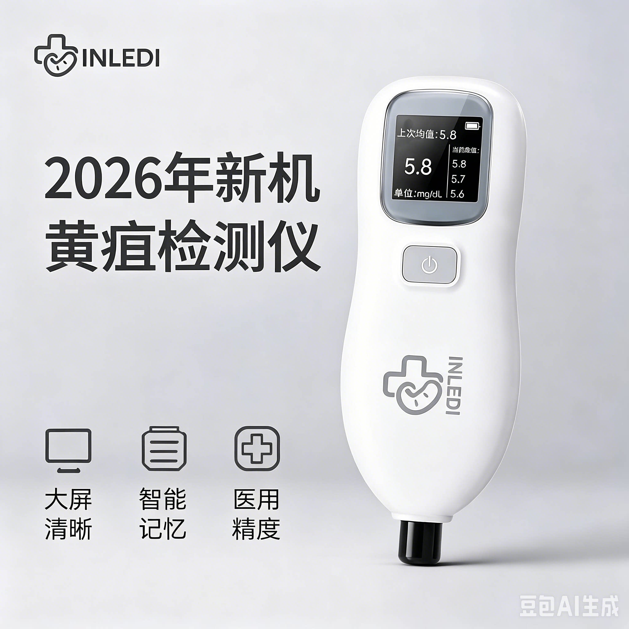 INLEDI2026年新机黄疸检测仪医用智能大屏精准诊断仪器