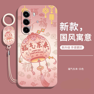适用一加Turbo6X手机壳1加Tubro保护套OPPO新款的OPPOTurbo液态硅胶全包防摔Trubo软外壳1+Tubor男带挂绳款女