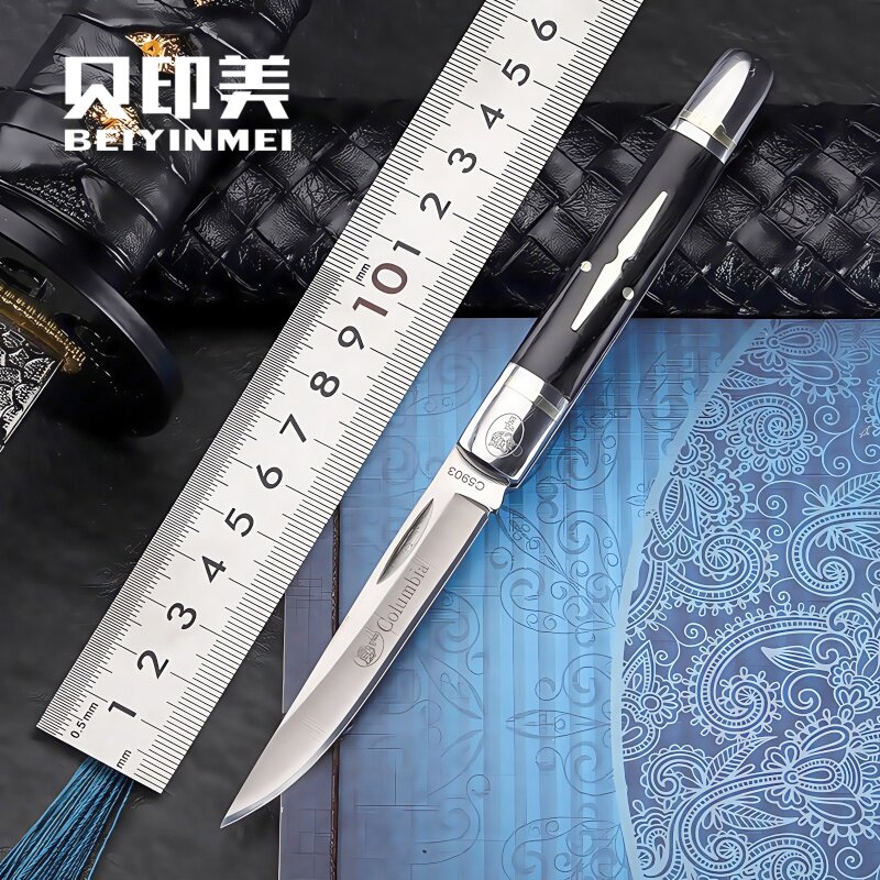 不锈钢折叠刀工具小刀水果刀户外便携瓜果刀男女防身迷你锋利小刀