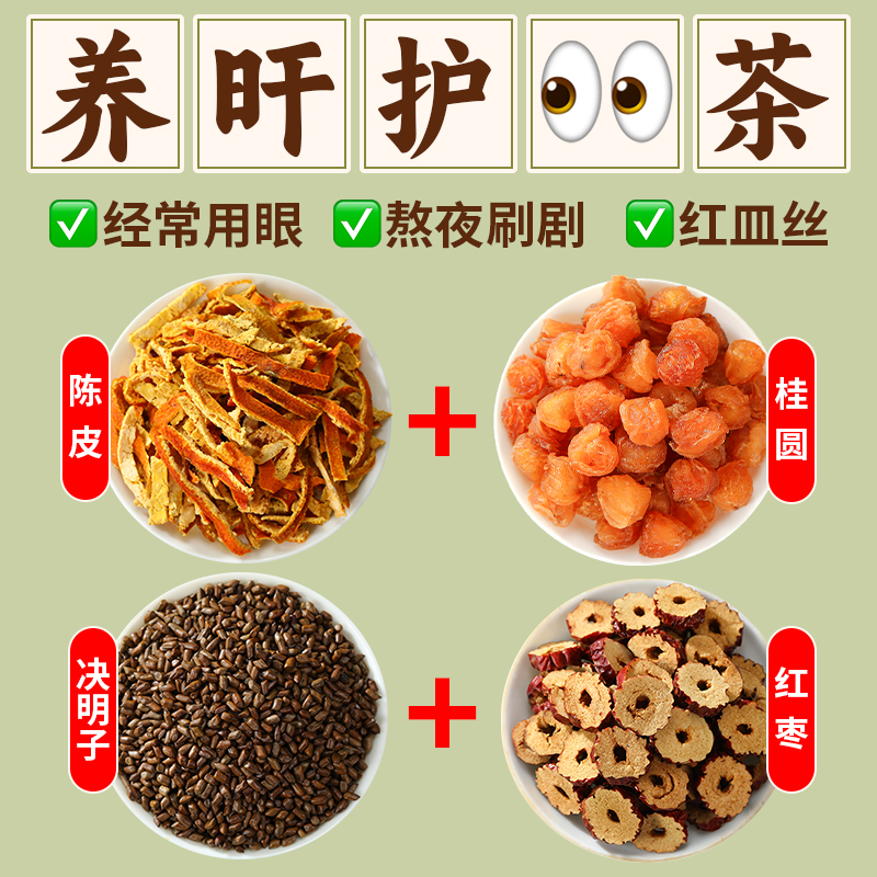 养旰明目护眼茶男女泡水喝的