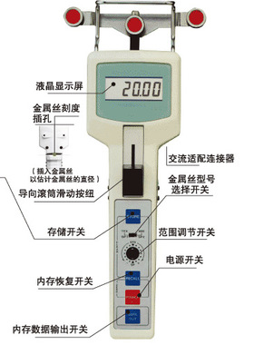 日本SHIMPO力新宝 手提式电子数字测量器 数字式张力仪 DTMX-2.5B