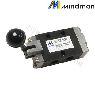 台湾金器气动开关手动阀ACT 306手板换向机械阀气缸气阀开关阀门