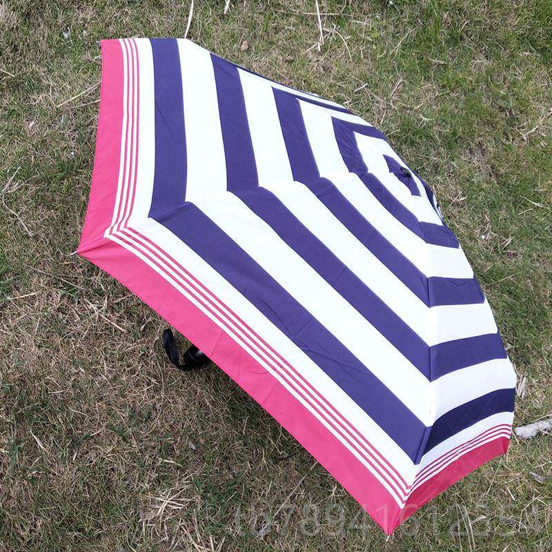 高档T家太阳伞外贸超轻小五i折伞抗风晴雨口袋伞mi*n商务伞otes全