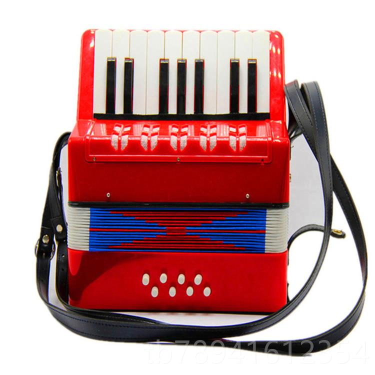 高档1键8斯手风琴儿童初学者早教音乐小迷你乐器男7女贝孩具玩礼