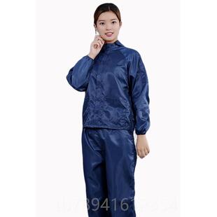 高档防静电分体连帽工净作服男无服防尘服电漆子厂车间喷服洁服耐