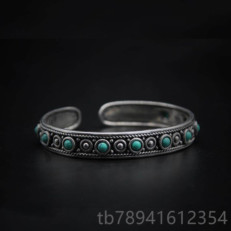 高档民族风92纯银手镯古款开口藏特色做5旧手环游牧草原风蒙族古,饰品/流行首饰/时尚饰品新,手镯,淘宝优惠券,粉丝福利购,淘宝优惠卷
