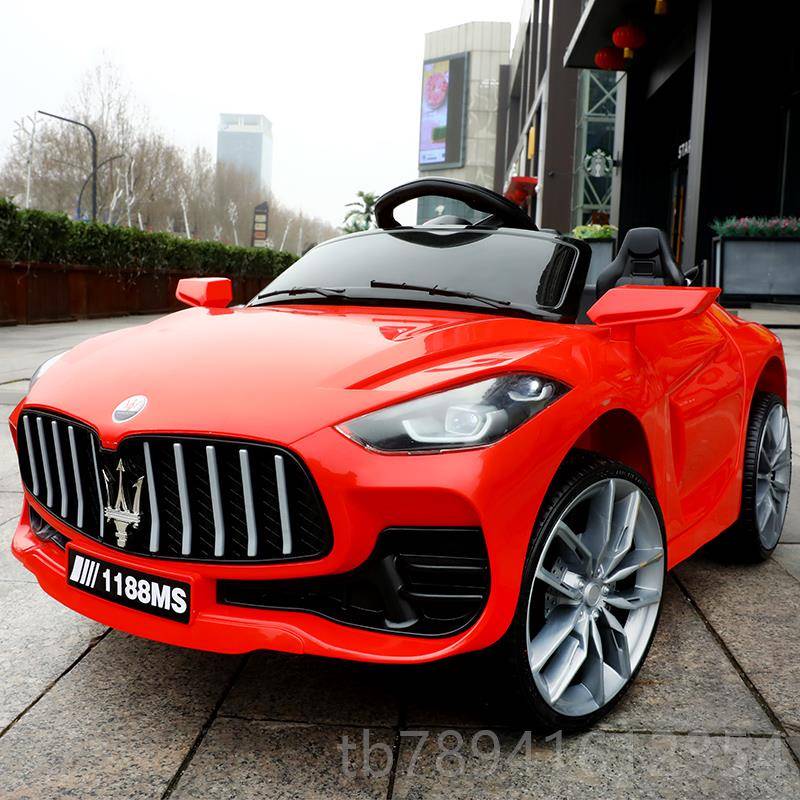 高档婴儿童电动汽车四轮车双人可坐大人3带遥电控宝宝6岁小充玩孩