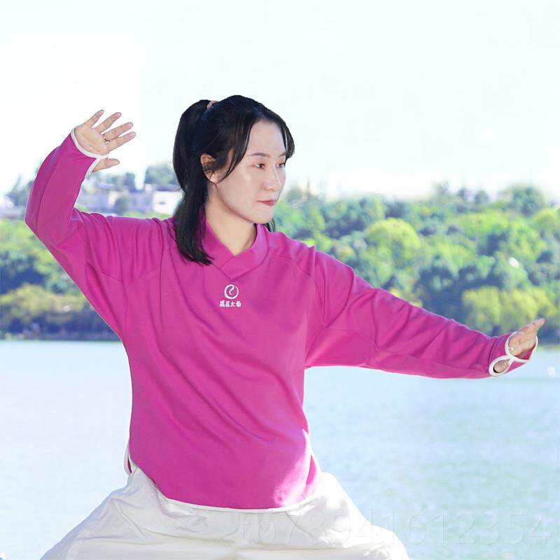 高档感恩太202年春新款太极拳服练功服极女高端4改良武秋术表演比图片