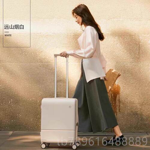 高档OIWAS云卷箱李箱0寸登机密码箱女红色高颜值覆古旅行拉行杆箱