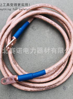 透明护套70mm2高压接地线 高压透明接地线70mm2铜线保测试殿力牌