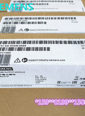 6ES7532-5ND00-0AB0 SIMATIC S7-1500 PLC模块 6ES75325NDOOOABO