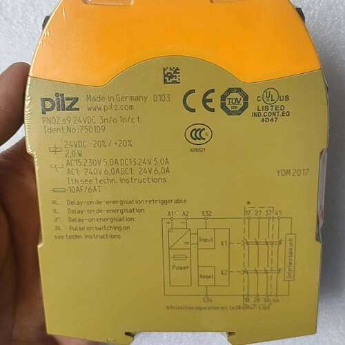 可维修pilz皮尔兹S9 750109 安全继电器，德国原装进口