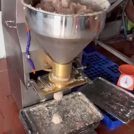 全自动肉丸成型机商用多功能牛肉猪肉鱼丸机小型狮子头素丸子机器