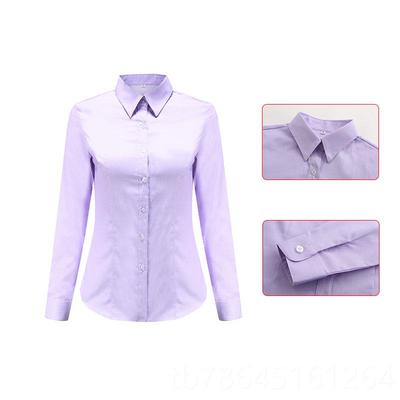 正品中国银行工薄作服女式衬夏季款短袖t恤时尚商职务业衣装正装