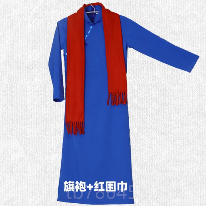 正品江姐演出服绣红旗古话剧梅赞舞表演衣服学生民国青年台女服装