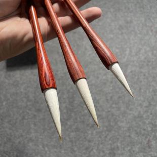 正品华夏三草楷田山欧楷兼毫毛笔单支包邮成人联笔大中小欧堂楷毛