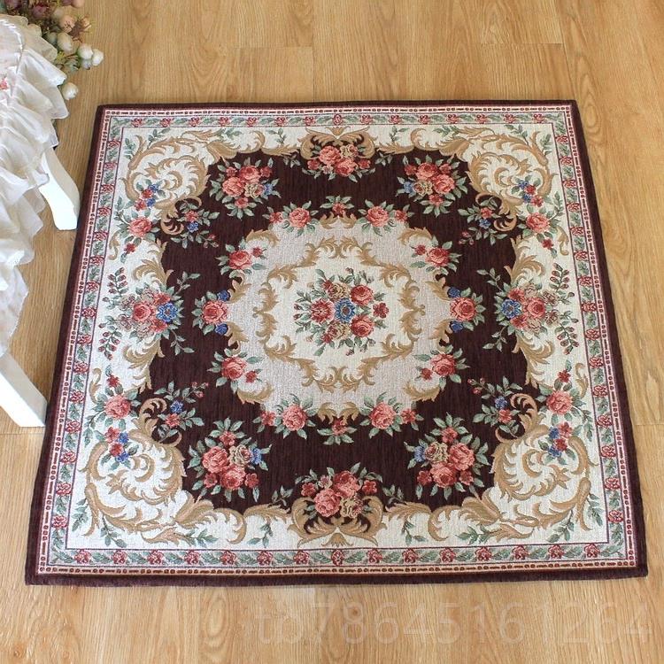 正品欧地毯客厅卧沙发方形垫子玄关地垫门垫环书式房电脑椅垫机洗