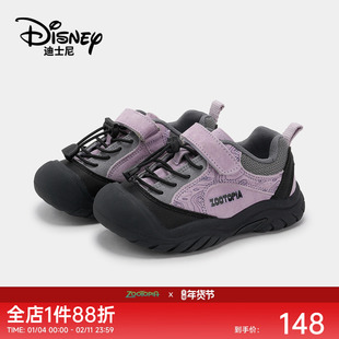迪士尼童鞋疯狂动物城童鞋2026春新款男童户外运动鞋防滑女童鞋子