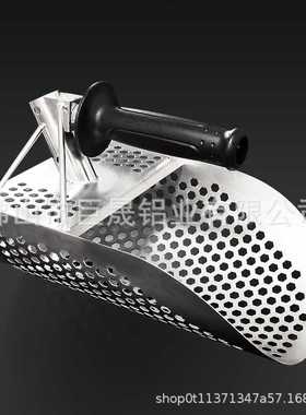 304不锈钢淘金沙铲沙滩探宝过滤沙子探测器sand scoop 过滤淘金铲