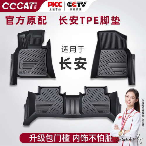 西西猫长安TPE包门槛脚垫