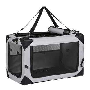车载猫笼狗笼中大型犬宠物帐篷外出便携折L叠笼猫窝狗窝赛笼车载