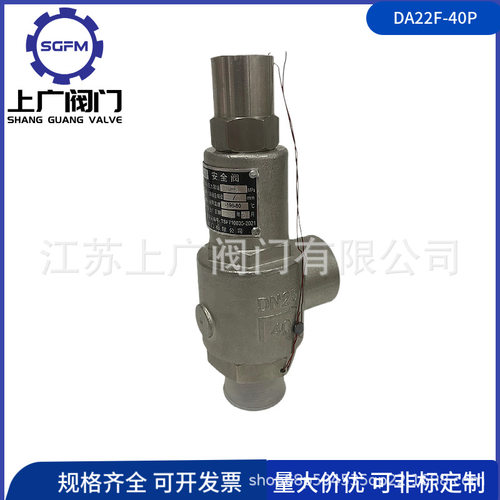 外螺纹低温安全阀 DA22F-40P低温安全阀 -196低温安全阀 CF8 304