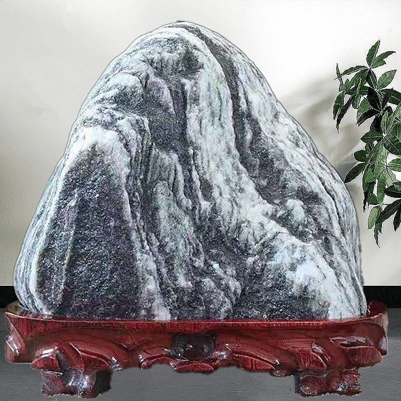 正宗泰山石原山石敢当石头办公室摆件天然石补角石镇宅护宅真石头