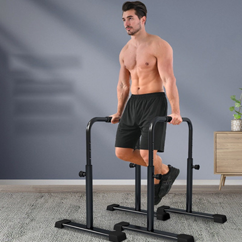 家用室内双杠可调节手撑健身器材引体向上器屈臂伸户外分体式支架