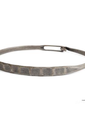 正品潮牌OVIXTRM银手镯5HOK-BAN 92纯银镯子情饰品 复古原侣创简