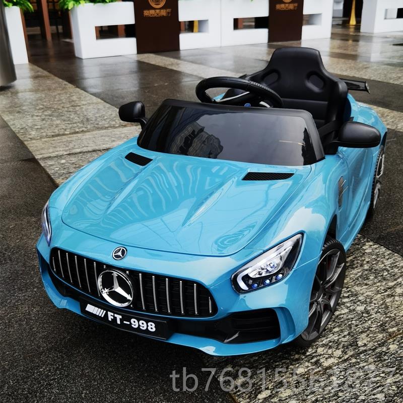 正品儿童电动车带遥控车四轮坐可摇摆小孩汽宝可人四驱玩宝具充电