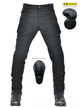 正品VOLER托O 摩车四季防摔骑行裤 防水防风透气松紧防腰机车摔高