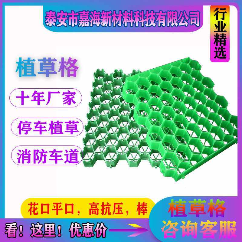 供应绿化草坪格 平口五公分七公分植草格停车场植草砖植草格,橡塑材料及制品,塑料片材/塑料卷材,淘宝优惠券,粉丝福利购,淘宝优惠卷